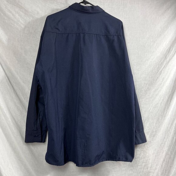 Oberon Arc 8 Shirt Mens XL Long Sleeve Navy Blue Category 2 Electrician - Picture 3 of 11